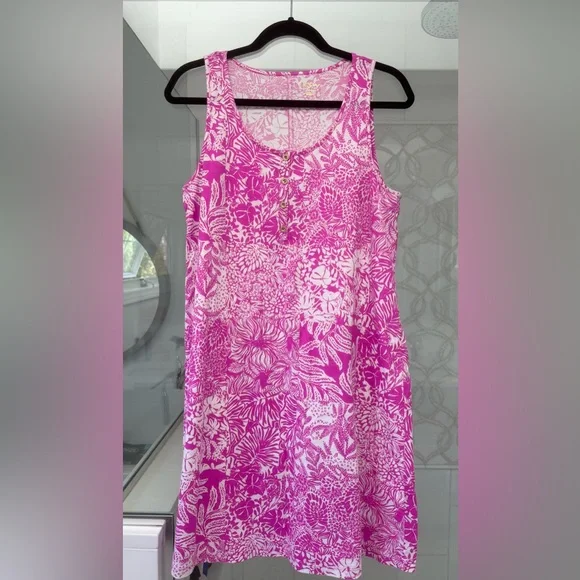 Lilly Pulitzer Lela Henley Tank Dress - Picture 6 of 8